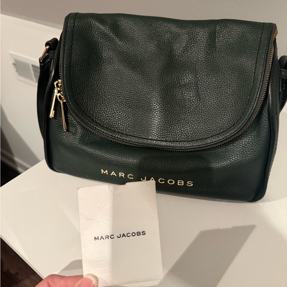 Marc Jacobs Green Leather Women's Crossbody Bag - Picture 9 of 10